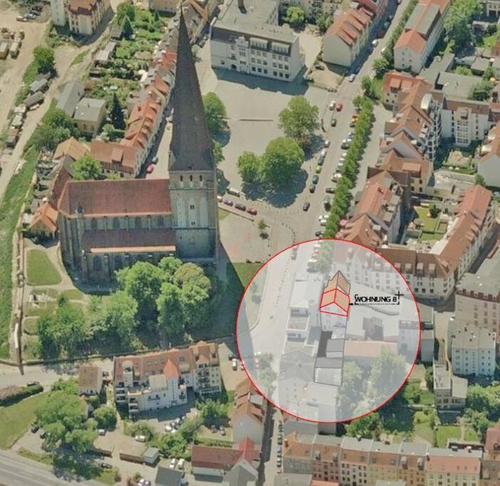 Ueber Den Daechern Der Altstadt Rostock Dış mekan fotoğraf
