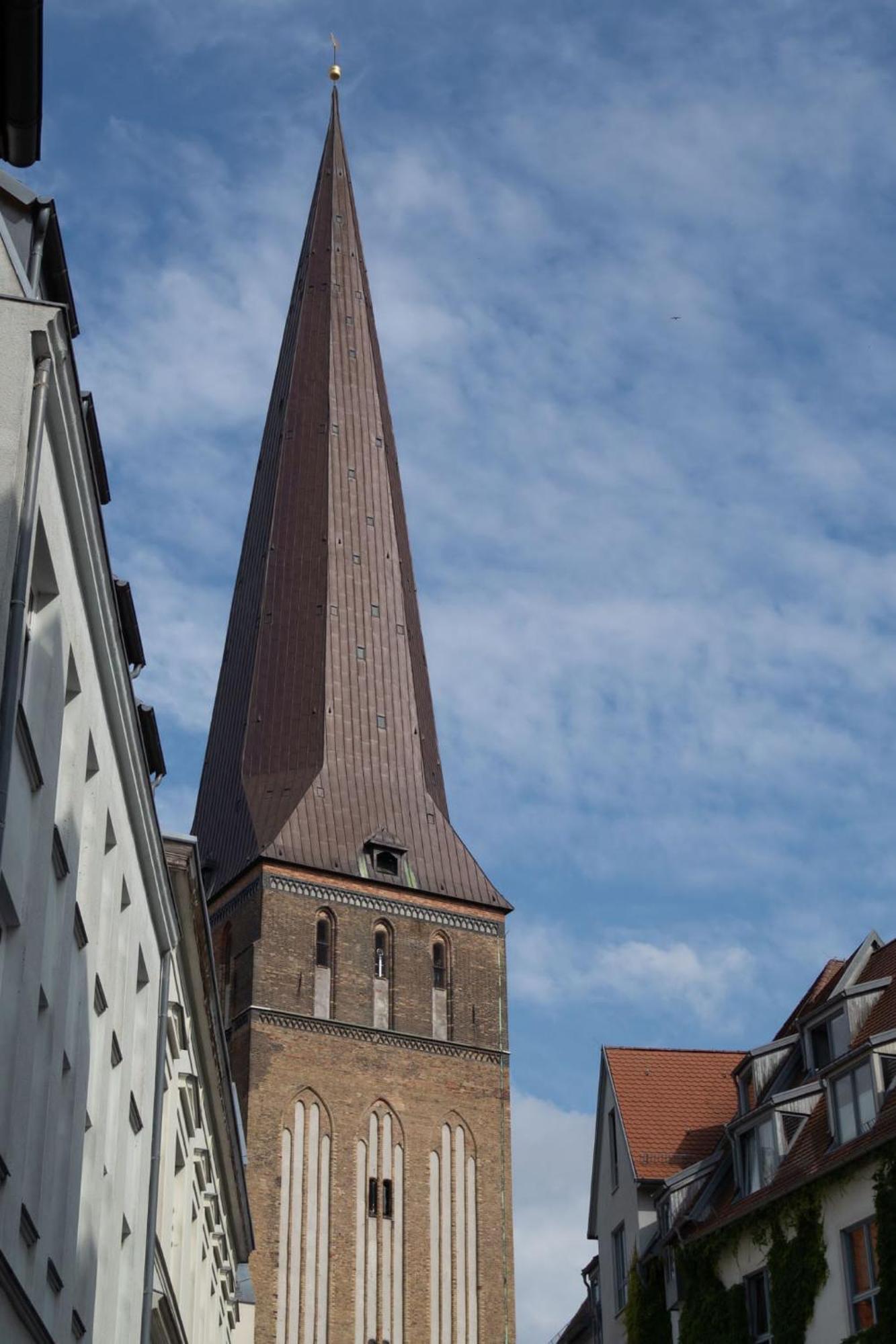 Ueber Den Daechern Der Altstadt Rostock Dış mekan fotoğraf